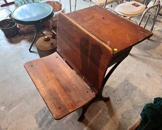 VINTAGE SCHOOL DESK