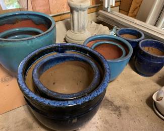 ceramic flower pots