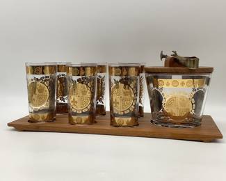 Mid-Century Vito Bari Drink Set