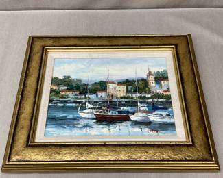 Oil on Canvas T. Martin