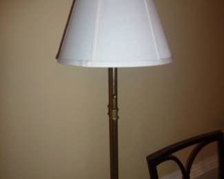 BRASS CANDLE STICK LAMP