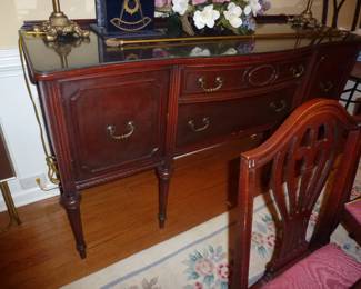 VINTAGE MAHOGANY SIDEBOARD