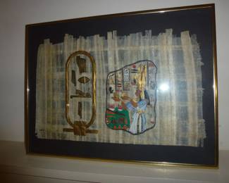 PAPYRUS EGYPTIAN ART