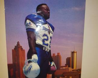 VINTAGE FOOTBALL POSTER