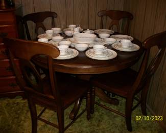 Fine Dining with China settings