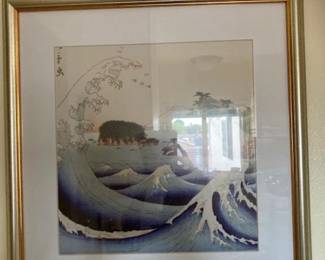 Hiroshige,The Wave Picture