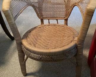 Mid Century Bamboo Chair