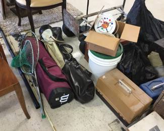 Gold clubs and home goods