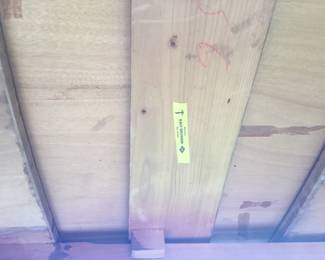 Label under mid-century table - Kalt Brunner brand