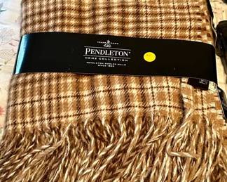New Pendleton wool blanket ($25)