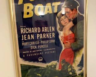 Vintage full sheet movie poster ($100)