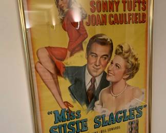 Vintage full sheet movie poster ($100)