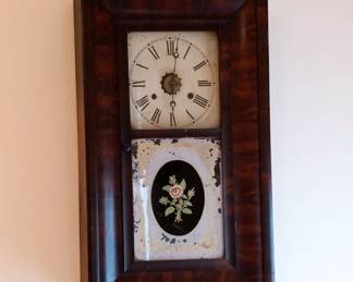 Mahogany ogee case shelf clock ($50)