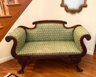 American Empire style loveseat ($100)
