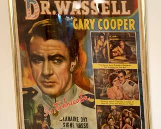Vintage full sheet movie poster ($100)