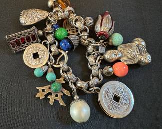 Vintage charm bracelet