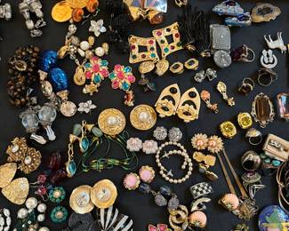 Vintage costume jewelry
