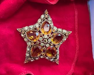 Kenneth lane topaz pin