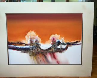 John L Mendoza signed original  