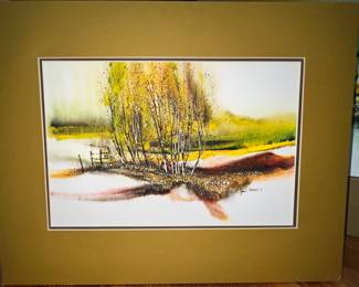 John L Mendoza signed original  