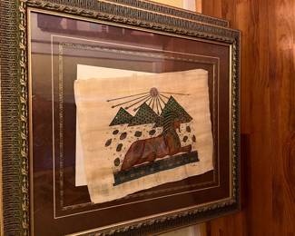 Egyptian Papyrus art