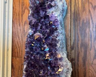 Very large amethyst crystal
