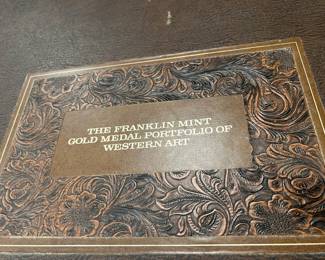 Franklin Mint signed
By artists western art prints