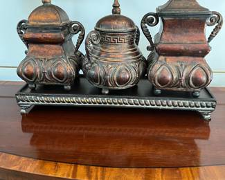 Great Accessories look at wood on sideboard