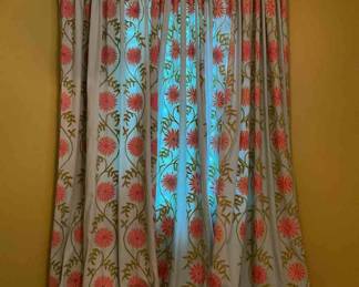 Flowered Curtains