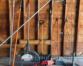 Mystery Lot of Garage Outdoor Tools