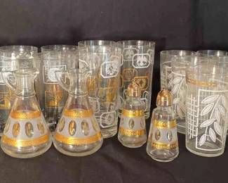 Set of Vintage Highball Glasses