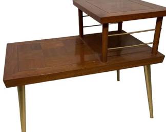 Tiered Side Table with GOod MCM Lines