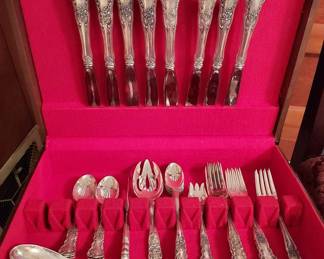 38 Pieces of Gorham Sterling Buttercup Flatware