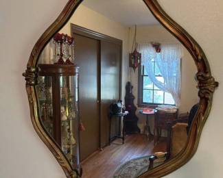 Baroque Gold Wall Mirror