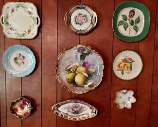 Nice Grouping of Porcelain Plates