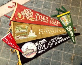 Vintage Felt Pennants