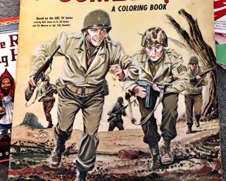 Combat Coloring Book Authorized Edition