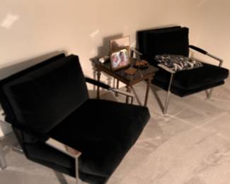 Milo Baughman chairs