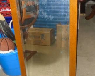 OAK MIRROR