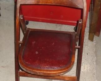 WOOD FOLDING CHAIRS