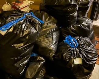 BAGS OF CLOTHING