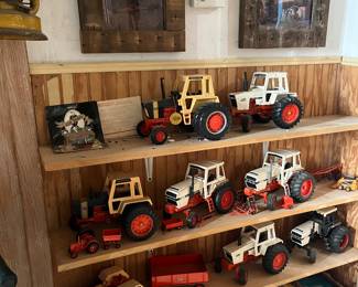 Case Ertl tractor collection 