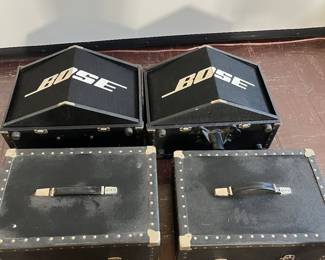 Bose Performance speakers with stands