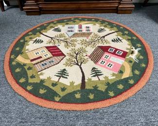 103 Cottage Hooked Area Rugmin