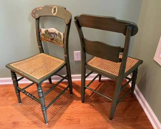 103 Hitchcock The Adams Old House Limited Edition Hand Painted Side Chairsmin