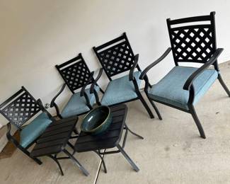 103 Metal Outdoor Patio Setmin