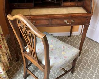 103 Vintage Kittinger Roll Top Desk Chairmin