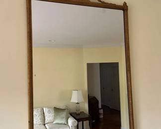 103 Vintage Large 19th Century Gilt Overmantelmin