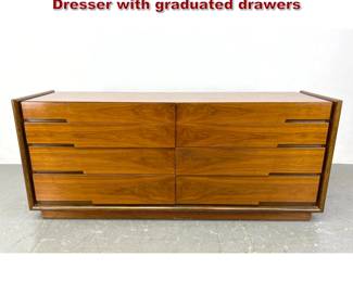 Lot 1917 Edmund Spence Long Low Double Dresser with graduated drawers