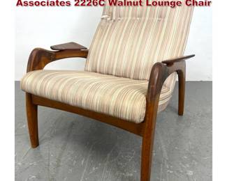Lot 1929 Adrian Pearsall for Craft Associates 2226C Walnut Lounge Chair